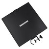 Rannsgeer Heavy Duty Metal Square Tray for Speaker Stand and