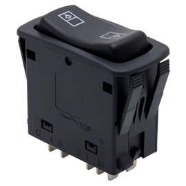 Heavy Duty Rocker Window Switch Compatible with Mack Heavy Duty CH/CX/CV Trucks, Replacement for 82278971, 25153005, 3452263