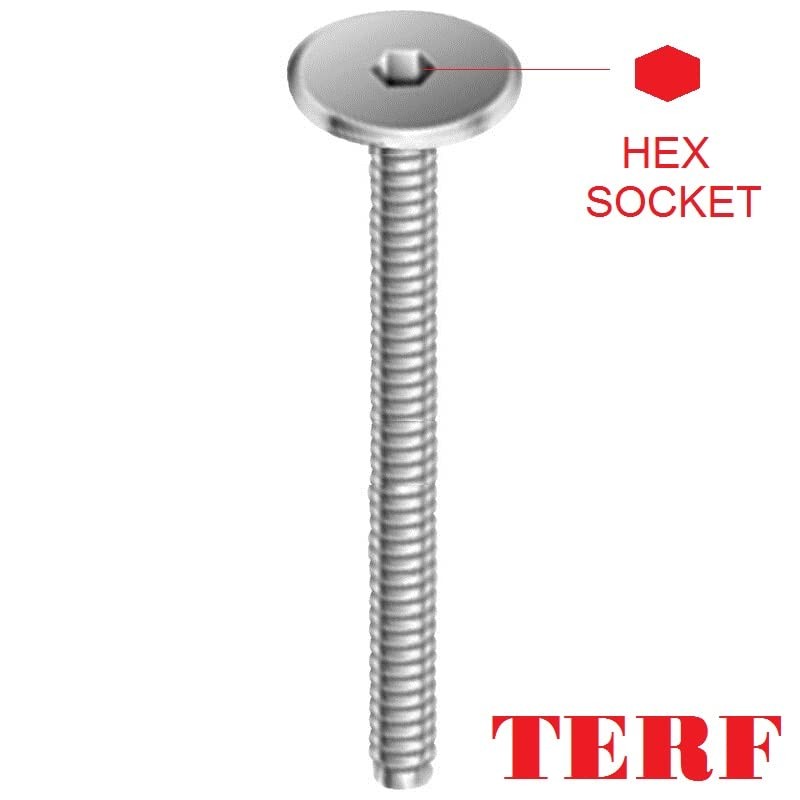 TERF® M6 X 40mm Joint Connector Bolts M6 (6mm) X
