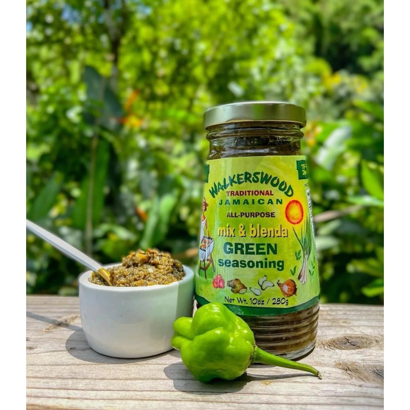 Walkerswood Traditional Jamaican All Purpose Mix and Blenda Green Seasoning,1...