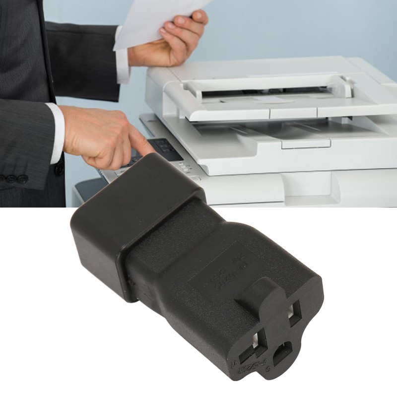 IEC320 C20 to Nema 5‑15 20R Power Adapter 20A C20