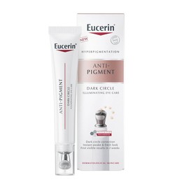 Eucerin Anti Pigment Dark Circle Illuminating Eye Care Treatment Reduces Pigment spots and prevents their appearance with instant fresh and awake look Eye Cream for all skin types (15ml)