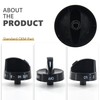 GYOFFULL 316442513 Stove Knob Black Gas Oven Range Control Assembly