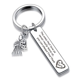 V.nisy Memorial Gifts Gifts For Passed Loved Ones Jewelry Pet Loss Keychain Bereavement Gifts Loss Of Father Sympathy Gift In Remembrance Gifts For In Memory Of Husband Keychain