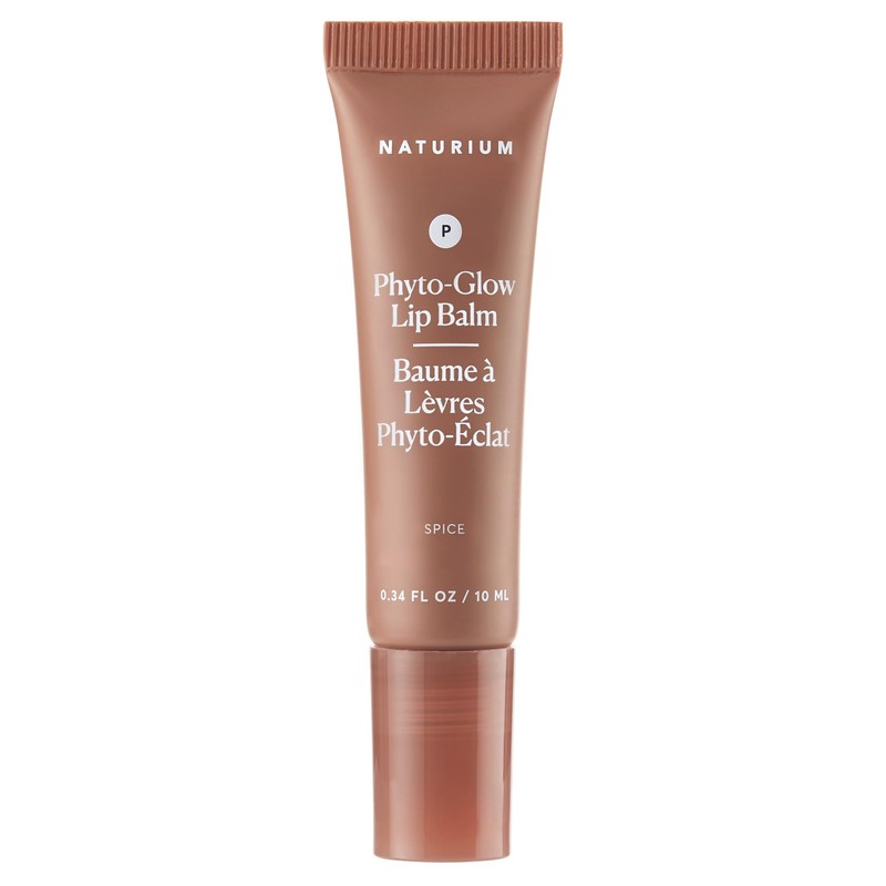 Naturium Phyto-Glow Bálsamo Labial, Tono Spice, 10 ml