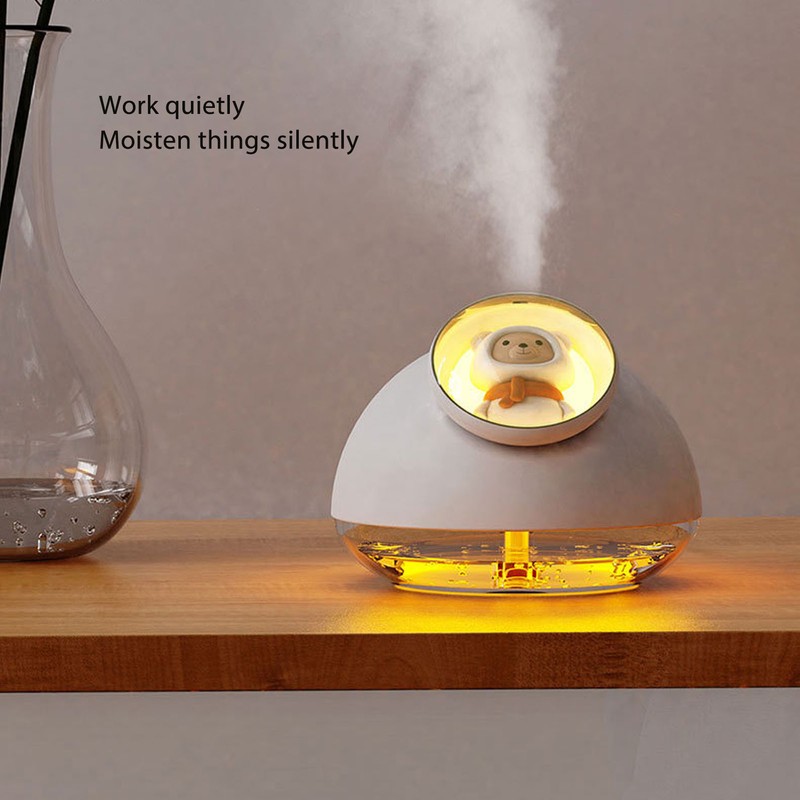 Tabletop Aromatherapy Humidifier Rechargeable Large Capacity Aroma Humidifier for Bedroom