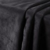 SBWLKJ Suede Upholstery Fabric Black 64"×40" Double-Side Smooth Material