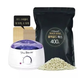Minarae 브라질리언 겨드랑이 팔 코 털 제모 얼굴 인중 다리 셀프 왁싱 워머기K-100 X블랙골드400g [브라질리언 겨드랑이 팔 코 털 제모 얼굴] Brazilian Underarm Arm Nose Hair Removal Face Upper Lip Leg Self-Waxing Warmer K-100 X Black Gold 400g [Brazilian Underarm Arm Nose Hair Removal Face]