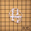 BAKERLOGY Mrs Claus Cookie Cutter - Detailed Cookie Cutter Design