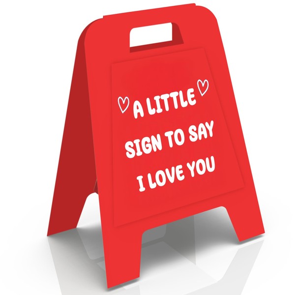 Romantic Desktop Sign I Love You Gifts For Valentines Day