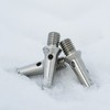 TINKTEEK 3/8 Inch Tripod Spike Feet Tripod Tips Stainless Steel
