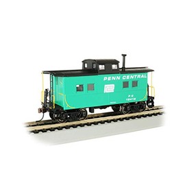Bachmann Trains Northeast Steel Caboose - Penn Central #18419 - Jade Green - HO Scale