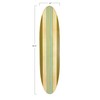 Creative Co-Op Surfboard Style Wood Wall Decor