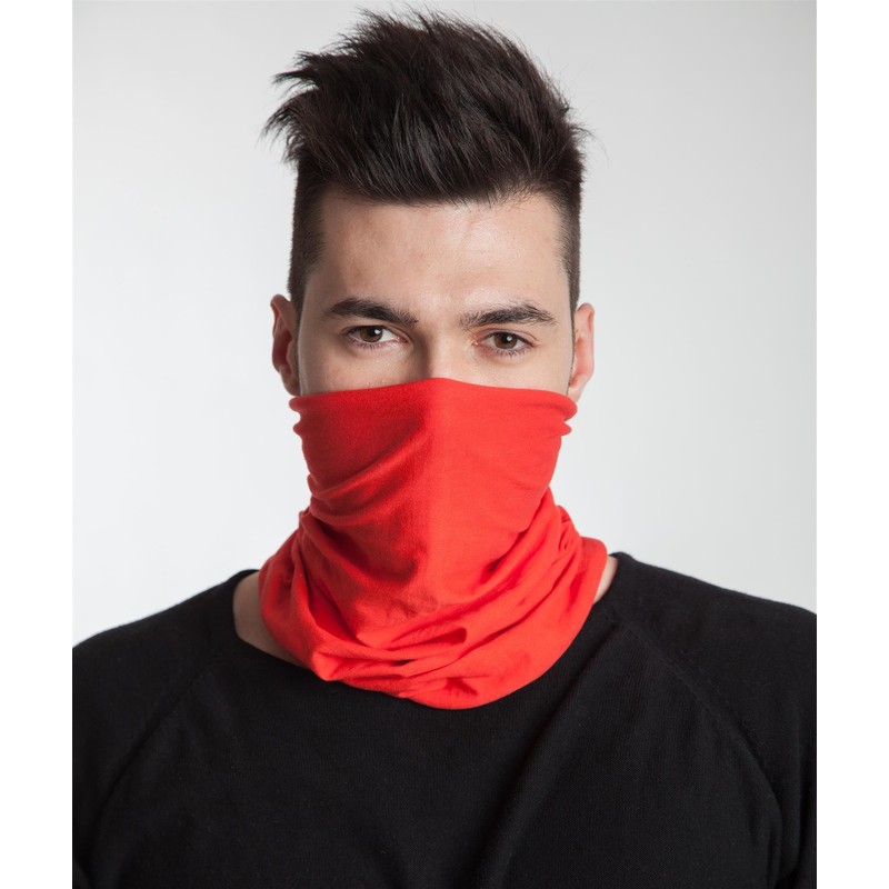 styleBreaker 01012037 Unisex Jersey Multifunctional Scarf, Headband, Hairband, Head Scarf,