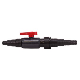 AquaOne Hose Connector CST-02F-A 20/25/32/38 mm with a Shut-off Valve, High-Quality Connector for Garden and Swimming Pool, Hose Adapter, Pond Hose, Pool Hose, Reduction Connection