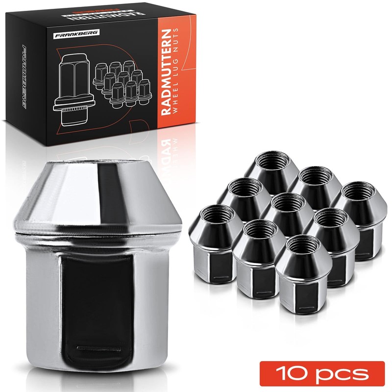 Frankberg 10x Wheel Nuts Front Rear Compatible with Discovery Sport