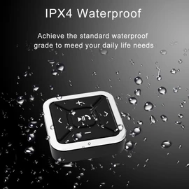 Bluetooth Media Buttons Remote Control, Wireless Waterproof Phone Controller for Steering Wheel Car Bike Motorbike