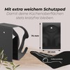 MDCASA Towel Holder without Drilling, Black I Tea Towel Holder