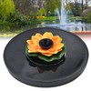 Lotus Solar Fountain Water Pump Floating Mini Solar Powered Water