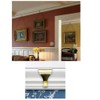 Merriway BH04788 (10 Pcs) EB Brass Plated Picture Rail Hanging