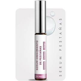 PUREZA NATUR Suero alargador y reparador de pestañas Eyelash growth | Serum con aplicador tratamiento para fortalecer y crecer pestañas 3D lash adicionado con Ácido hialurónico, Niacinamida, Biotina 8ml