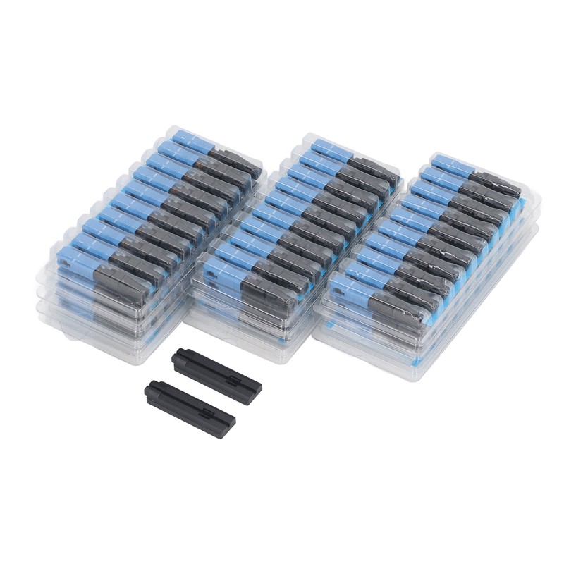 100Pcs Fiber Optic Connector Kit Embedded Type Fiber Optic Fast