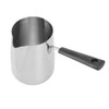Long Handle Coffee Toroid Pitcher 304 Stainless Steel Rustproof Smoother