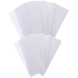 Tiras de Cera para Depilación 400 Piezas, Papel No Tejido