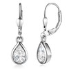 MATERIA by Matthias Wagner SO-448 Gemstone Drop Earrings 925 Silver,