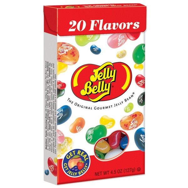 Jelly Belly Assorted Flavors - 4.5oz Flip Top Box