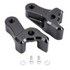 Bravema 1 Inch Lowering Link Blocks Motorcycle Black Rear Lowering