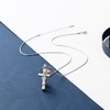 constantlife Cross Urn Necklace for Ashes for Women Men Cat