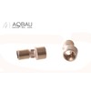 Aqbau® Universal S-Connector Set – 2 Pieces I Brass I