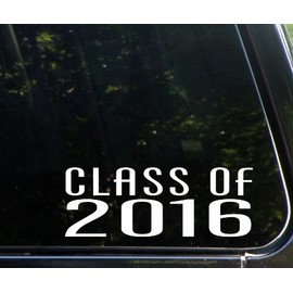Diamond Graphics Class of 2016 - Die Cut (NOT Printed) Decal for Windows, Cars, Trucks, Laptops, etc.