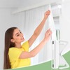 GlikCeil 2 Pair Universal End Cap for 2 1/2'' Curtain