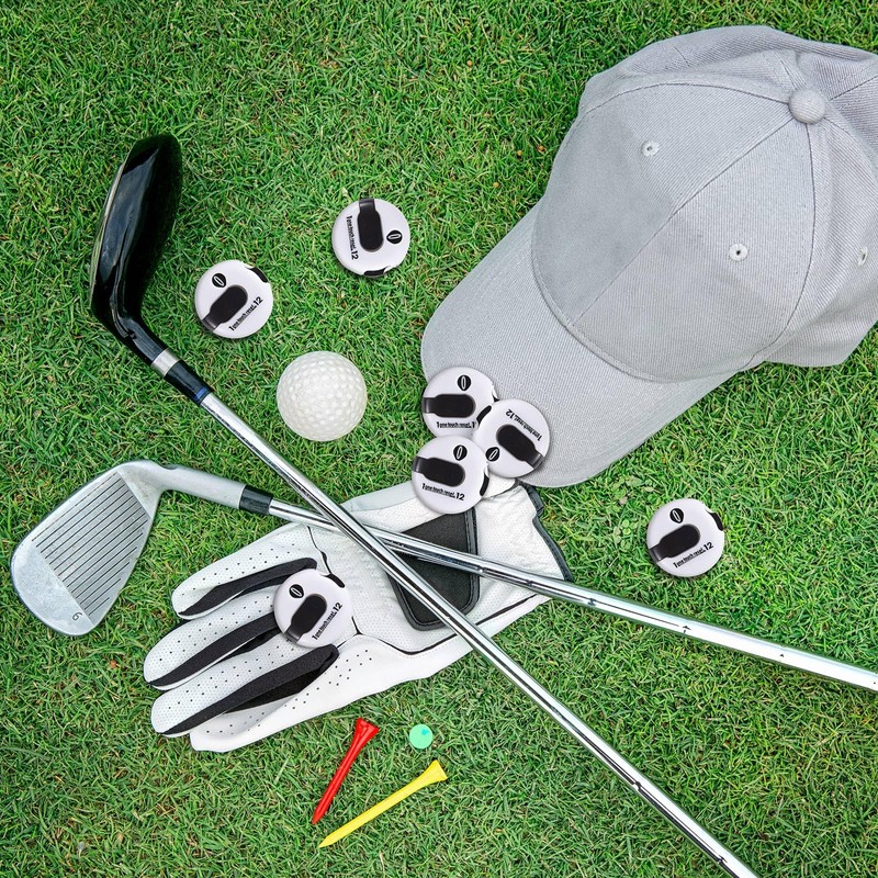 Frienda 6 Pieces Golf Score Counter Mini Golf Stroke Counter