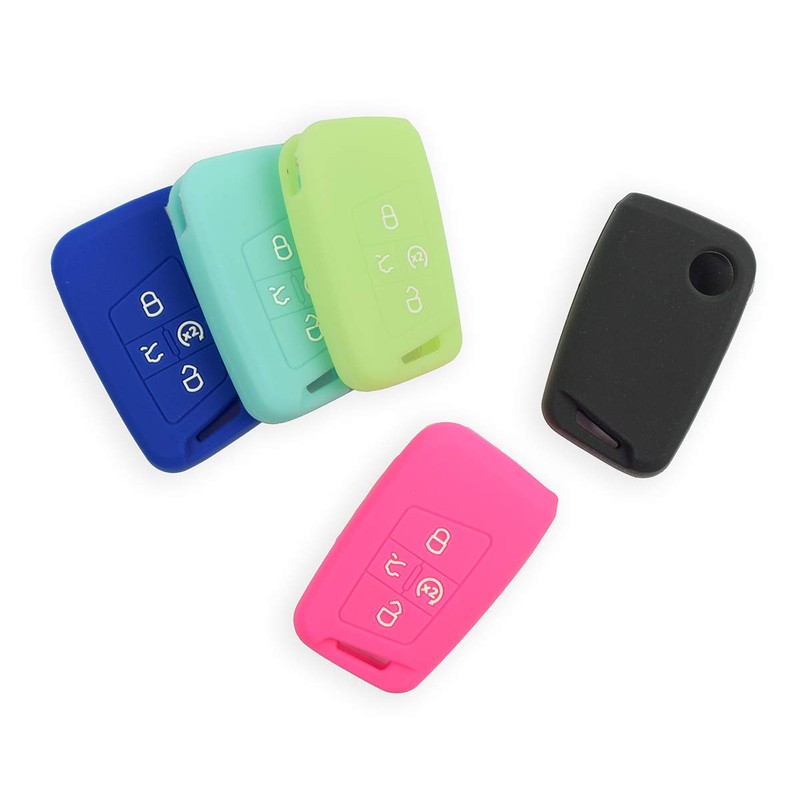 Solid Silicone Rubber Remote Cover for Volkswagen Tiguan 2018 -2024