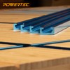 POWERTEC 71118-P3, 6 Pack, 24 Inch Double-Cut Profile Universal T-Track