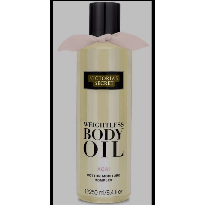 Victoria's Secret Weightless Body Oil in Acai Cotton Moisture Complex