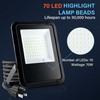 Simple Deluxe 2 Pack LED Flood Lights Outdoor, 70W 7000LM