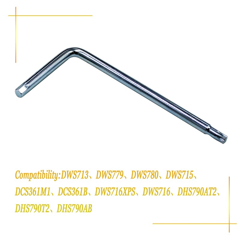 N600007 Miter Saw Wrench Miter Saw Blade Replacement Tool， For