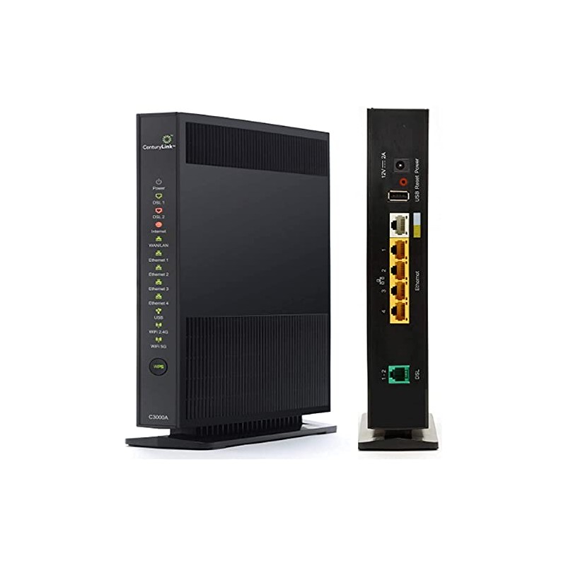 Centurylink C3000A Wireless DSL Modem Router (Renewed)