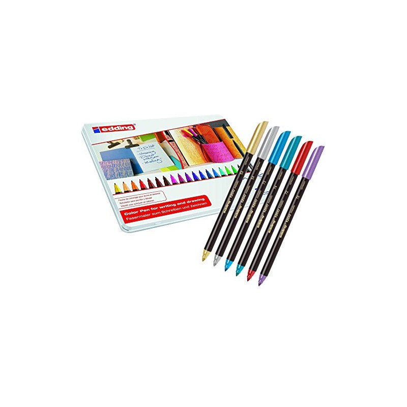 edding 4-1200-4-1999 (20 Assorted + 6 Metallic)