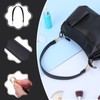 ElevateTech Black Leather Purse Strap Handle, Leather Replacement Straps for