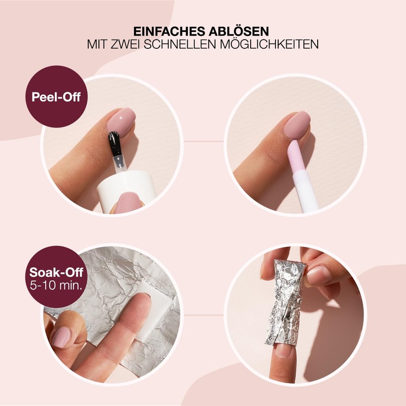 alessandro Striplac Peel or Soak Vegan Top Coat Milky LED