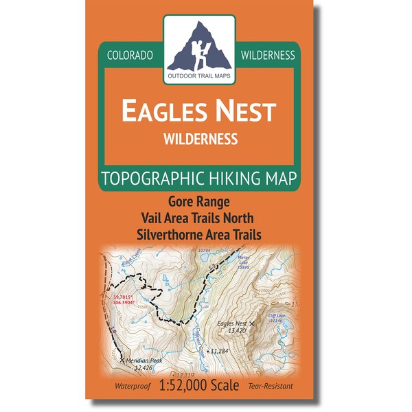 Outdoor Trail Maps LLC Eagles Nest Wilderness - Colorado Topographic Hiking Map (2018)