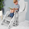 Takywep Foldable Toddler 3 Step Stool - Plastic Learning Helper,