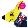 I LOVE FANCY DRESS Australian Kangaroo Hat with Cape -