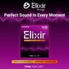 Elixir Strings, Acoustic Guitar Strings, Phosphor Bronze with NANOWEB Technology,