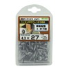Wakai Sangyo Sheet Metal Seal Screws, Iron, Silver, Length 1.1